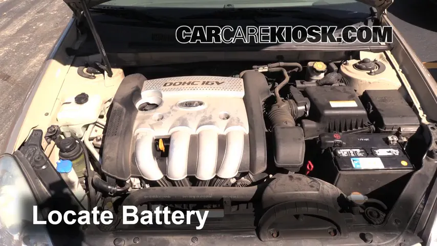 2007 Kia Optima EX 2.4L 4 Cyl. Battery
